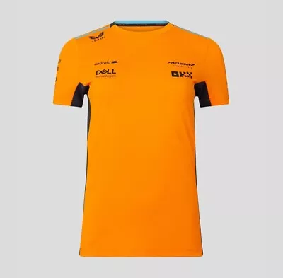 Men's Castore Orange McLaren F1 Team 2023 Set Up T-Shirt MEDIUM BRAND NEW • £29.99