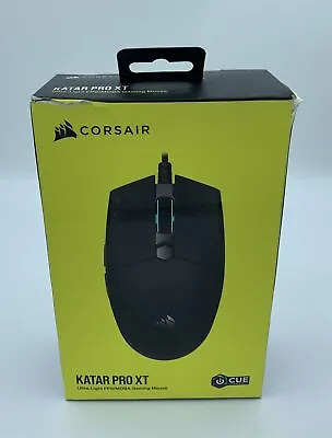 Corsair KATAR PRO XT Ultra-Light Gaming Mouse (Compact Symmetric Shape Black) • £29.99