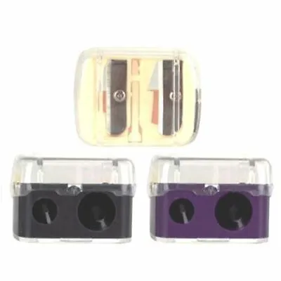 Body Collection Duo Make Up Eyeliner Lip Liner Eyebrow Pencil Sharpener With Lid • £2.59