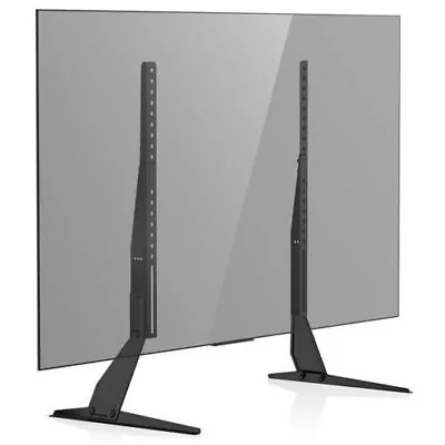 Universal Table Top TV Stand Desk Top Pedestal Mount 22-65  For Samsung LG 2 Leg • $33.99