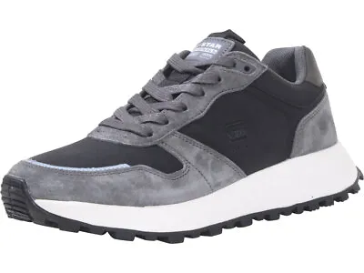 G-Star Raw Men's Theq-Run-TNL-M Sneakers Lace Up Trainers Black/Dark Grey • $105.95