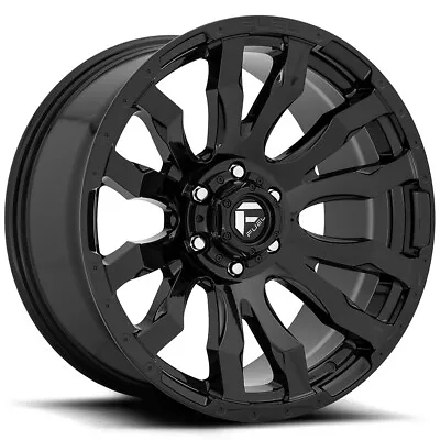 Fuel D675 Blitz 18x9 6x5.5  -12mm Gloss Black Wheel Rim 18  Inch • $353