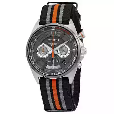 Seiko Core Chronograph Quartz Grey Dial Men's Watch SSB403P1 • $158.40