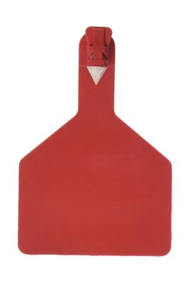 $58.89 • Buy Z Tags 25 Count 1-Piece Blank Tags For Cows, Red