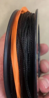 Braided IGFA Black Dacron Line 80# Test 25 Yd.  Great For Splicing/top Shots • $8.99