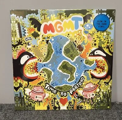 Sealed LP MGMT Time To Pretend Rare RSD 2015 Glow In The Dark Vinyl CANRLP150 • $350