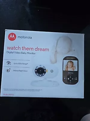 Motorola MBP25 Digital Video Baby Monitor With 2.4 Inch Display Watch Them Dream • £12.99