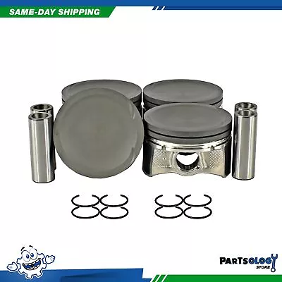 DNJ P469 Std. Complete Piston Set For 06-09 Mazda 3 6 2.3L L4 DOHC 16v • $97.74