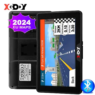 XGODY Auto GPS Sat Nav Navigation Satellite System For Truck Car AV-IN FM 7 INCH • £56.99