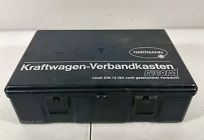 Vintage Hartmann German First Aid Kit Kraftwagen Verbandkasten- Original Unused • $29.99