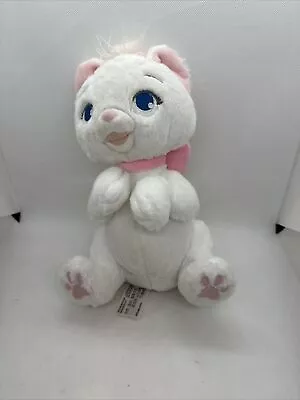 Disney Babies Disney Parks 10  Plush Marie Aristocats White Kitten No Blanket • $7.75