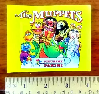 ONE (1) 1979 Muppets Panini Sticker Pack   (6 Stickers Per Pack) Miss Piggy • $13