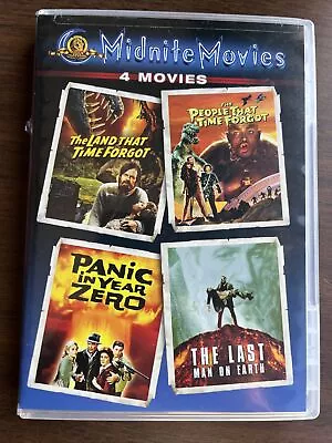 The Land/People Time Forgot Panic In Year Zero Last Man On Earth (DVD) OOP • $18.99