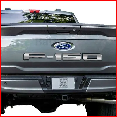 2021-2024 Ford F-150 Tailgate Rear Chrome Letters Insert Decals Stickers Truck • $5.79