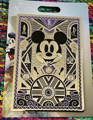 Disney 2023 100 Years Of Wonder Mickey Mouse Jumbo Pin LE 500 Amazon Exclusive • $55