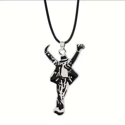 Michael Jackson Necklace Jewelry Pendant Dance Music • $10.98
