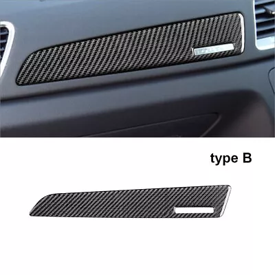 RHD Carbon Fiber Interior Passenger Dashboard Cover Trim For Audi Q3 Type B • $24.97
