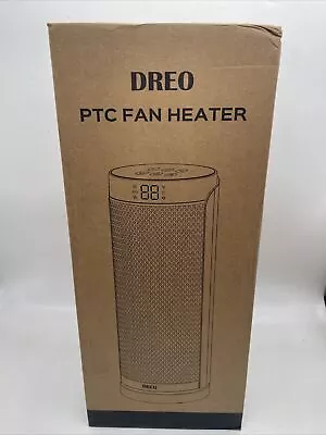 Dreo Space Heater 16  70° Oscillation Heating Portable Electric Heater W Remote • $51