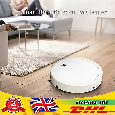 £42 • Buy Smart Robotic Vacuum Cleaner Automatic Robot Floor Sweeper Machine Rechargeable