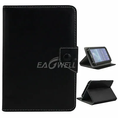 $7.99 • Buy For RCA LG Amazon Tablet Wireless Utra-Slim Keyboard 7  W/ Leather Stand Cover