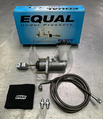 Exedy S2000 Style Clutch Master Cylinder&Gunmetal Line Kit For 96-00 Honda Civic • $119.95