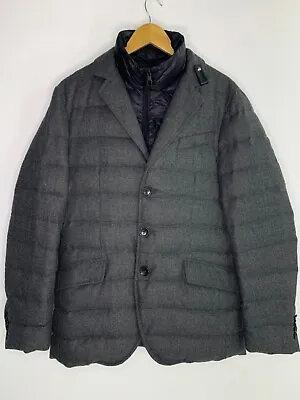 Montecore Grey Wool Down Jacket 50 Size • $330