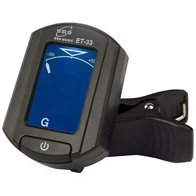 $14.95 • Buy Axiom Chromatic Guitar Tuner Violin Ukulele Bass LCD Electronic Digital Clip On