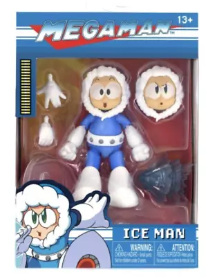 Mega Man - Ice Man 6  Action Figure NEW JADA TOYS • $35.95