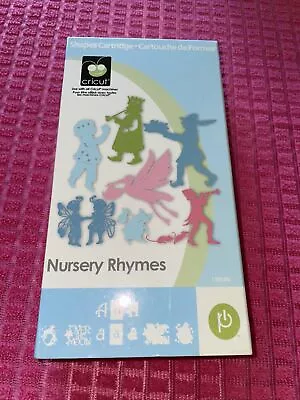 Cricut Cartridge NURSERY RHYMES Baby Toddler Birthday Shapes Fonts Monogram Cat • $10