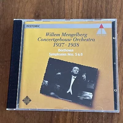 Beethoven Symphonies Nos. 5 & 8 / Willem Mengelberg (CD 1994 Teldec) • $9.99