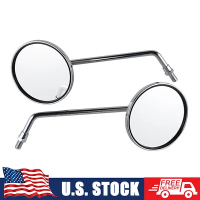 Pair Vintage Rear View Mirrors Set For Honda CB750 CB550 XL500S CX500 XL250S • $22.99