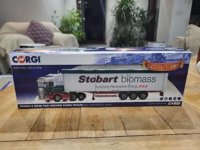 Corgi CC13756 Scania R (Rear Tag) Moving Floor Trailer - Eddie Stobart 1.50 • £69.60