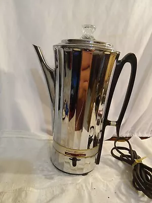 Vintage General Electric Coffee Percolator 10 Cup Model 15P50 • $65