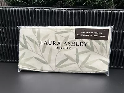 New Laura Ashley Willow Leaf Tiebacks • £10