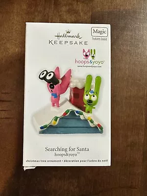 $10 • Buy 2012 Hallmark Ornament ~ Hoops And Yoyo - Searching For Santa-Magic