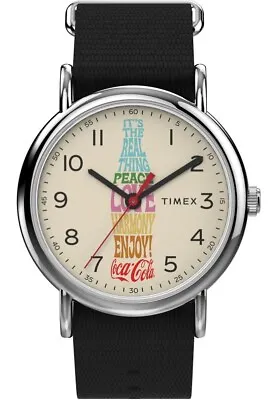 Timex Coca Cola Gents Collection Watch | 40mm | Water Resistant | TW2V29800  • £49.99