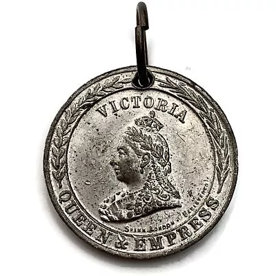 Original Queen Victoria Diamond Jubilee 1837-1897 Commemorative Souvenir Medal • £9.99