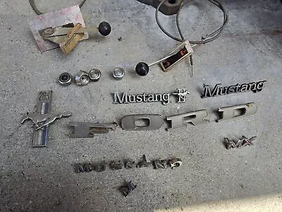 Vintage Ford Mustang Emblems And Parts • $1