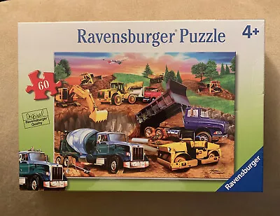 NEW Ravensburger Construction Crowd 60 Piece Kids Jigsaw Puzzle SEALED Gift • $10.50