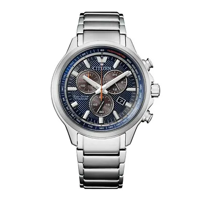 Citizen Eco-Drive Super Titanium Men's Chronograph Watch - AT2471-58L • $189.34