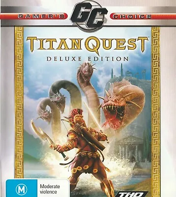 Pc Game - Titan Quest - Deluxe Edition (Disc & Cover Art Only) • $7.95