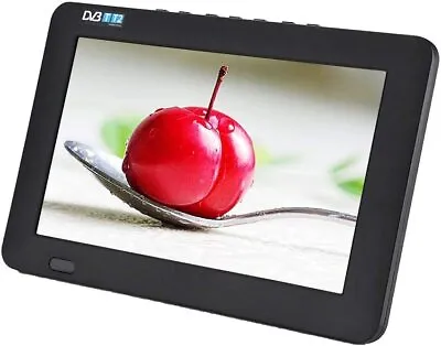 Portable Digital HD TV 1080P 9 Inch TFT Freeview TV 16:9 TFT-LED Analog Color TV • £90