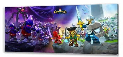 £12.99 • Buy Lego Universe Canvas 22 X10   Framed Picture