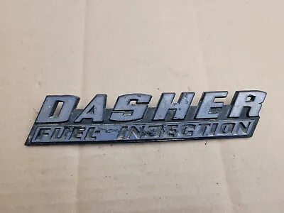 $32.99 • Buy Volkswagen VW OEM Dasher Fuel Injection Emblem Badge Logo Nameplate 321 853 687