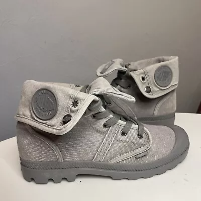 Palladium Pallabrouse Baggy Titanium Hi Rise Boots 92478 066 Women’s 11 • £38.60