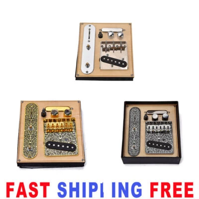 $53.99 • Buy High Quality 3/6 Saddle Guitar Bridge Alnico V Pickup For Fender TL Telecaster