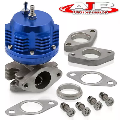 38mm External Turbo Wastegate Spring Blue Top 2 Bolt Flange Cast Steel Bottom • $34.99