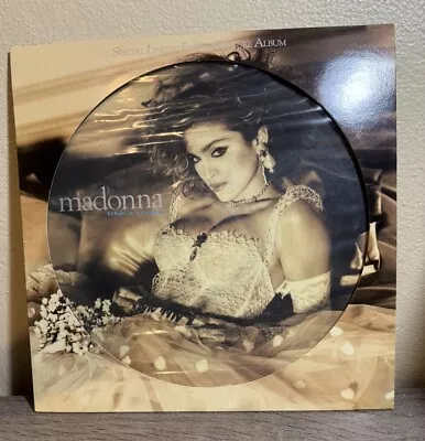 Madonna  Like A Virgin  1985 12”lp Vinyl Limited Edition  Picture Disc • $31