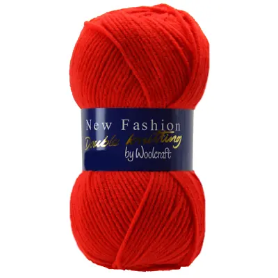 Woolcraft New Fashion DK Wool / Yarn 100g Double Knitting Knitting & Crochet • £1.56