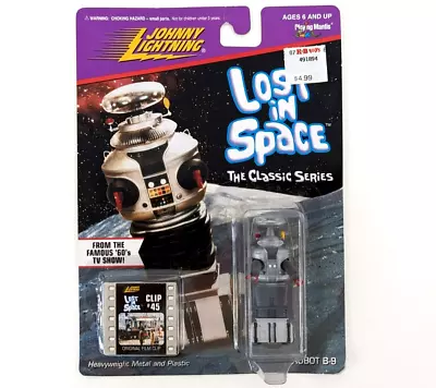 VTG Lost In Space Die Cast Toy  Robot B-9  Johnny Lightning RARE Film Clip #45 • $35